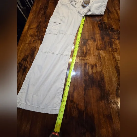 Hollister High Rise Baggy Cargo Pants Size 1 Streetwear Gropcore Granola - Picture 3 of 7